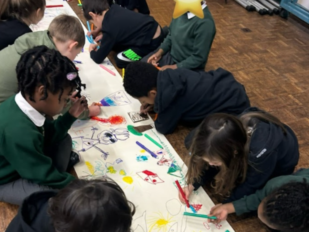 Pupils at Ranelagh Primary School thoroughly enjoyed the visit from Tonka Uzu